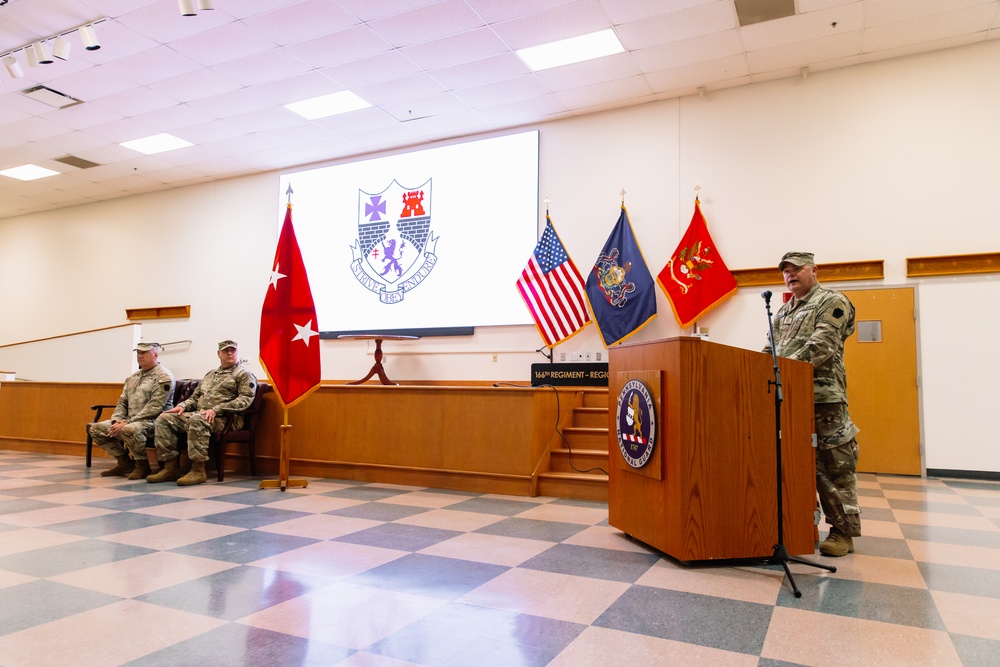 1st Battalion, 112th Infantry Regiment Conducts Change of Command