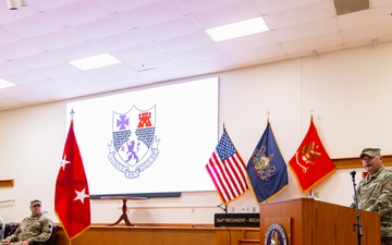 1st Battalion, 112th Infantry Regiment Conducts Change of Command
