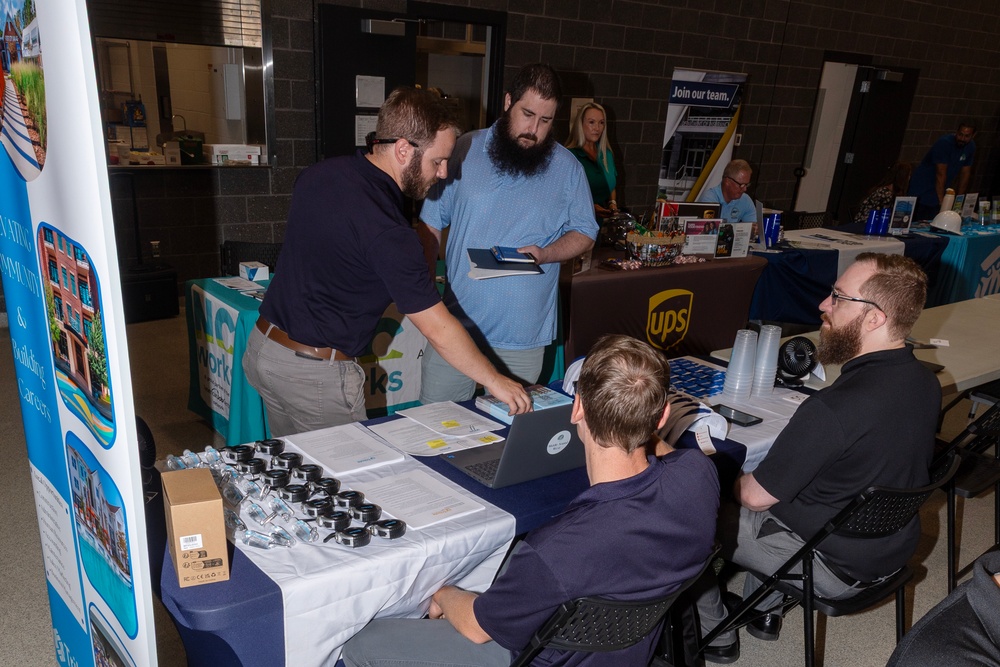 NC Guard Hosts Veterans Hiring Event in Wilmington