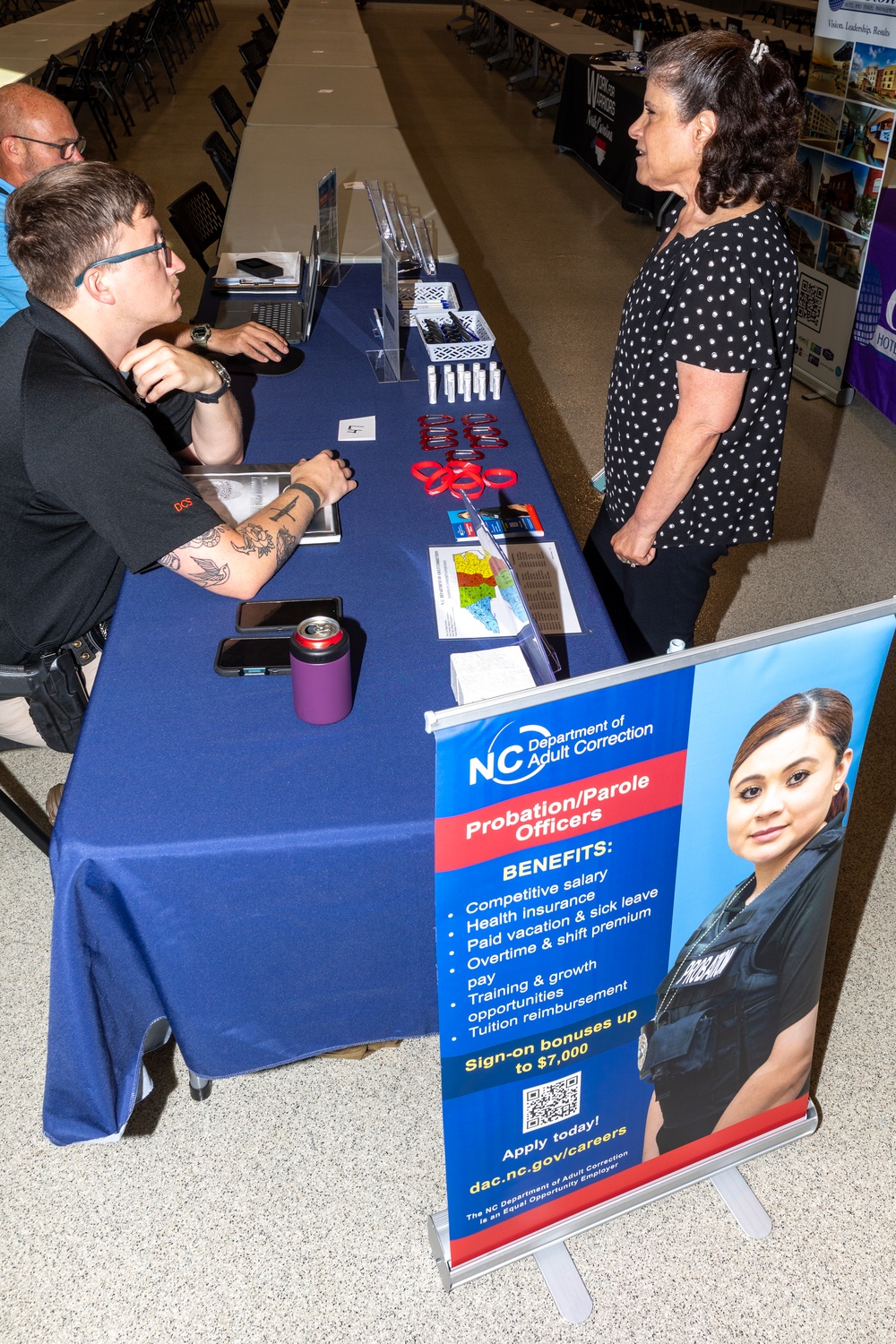 NC Guard Hosts Veterans Hiring Event in Wilmington