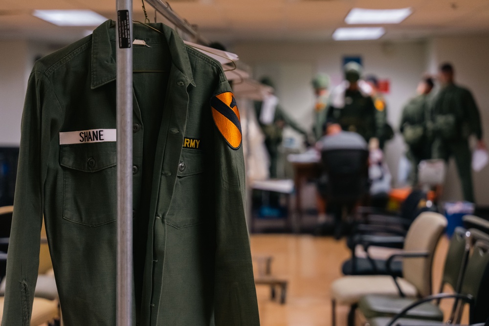 Army's 250th Birthday Parade Historical Uniform Fitting
