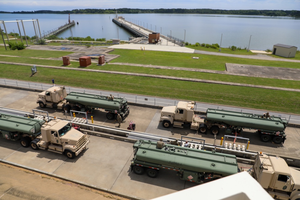Bulk Fuel Convoy