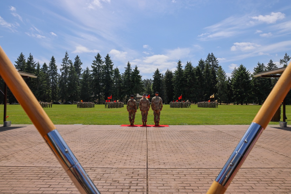 The 17th Field Artillery Brigade Change of Command