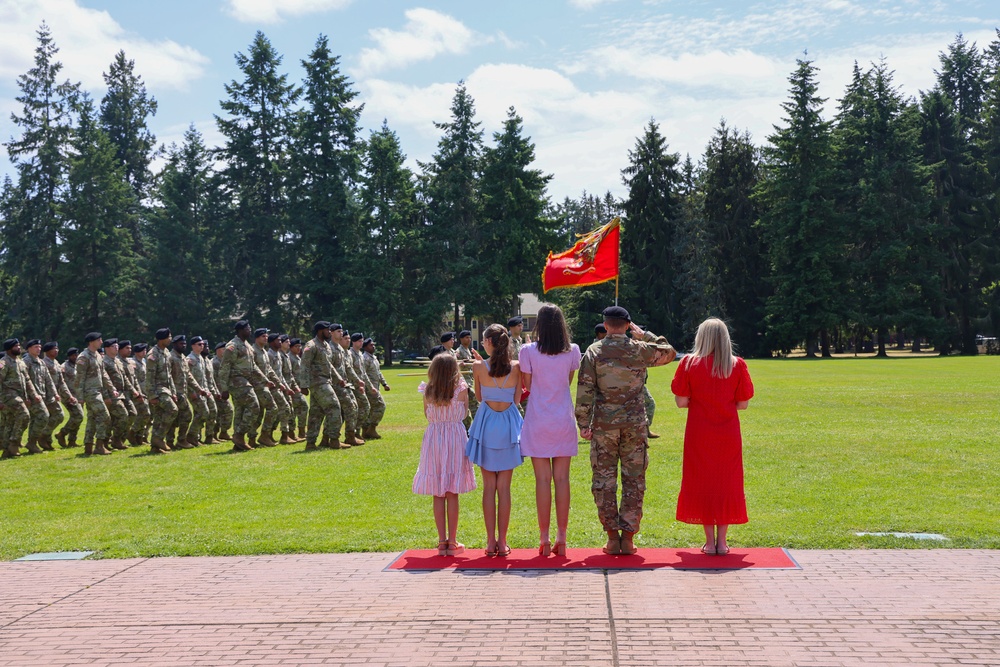 The 17th Field Artillery Brigade Change of Command