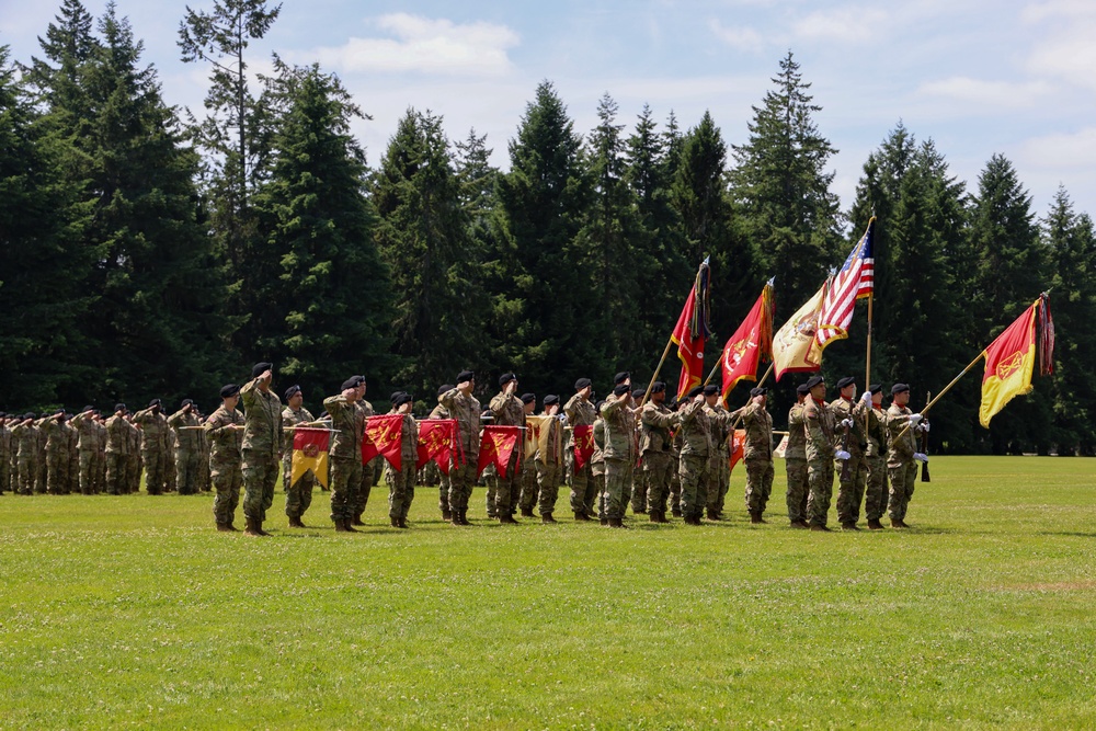 The 17th Field Artillery Brigade Change of Command