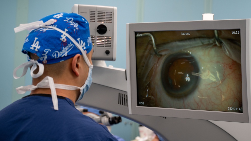 USNS Comfort Performs A Cataract Surgery