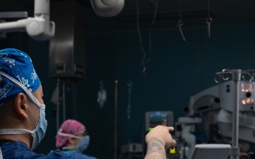 USNS Comfort Performs A Cataract Surgery