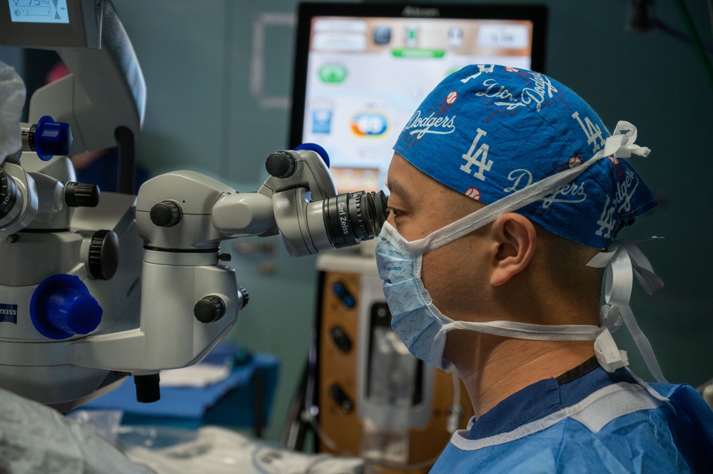 USNS Comfort Performs A Cataract Surgery