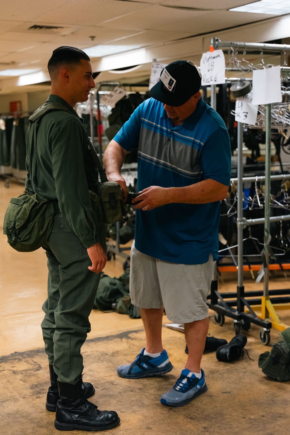Army's 250th Birthday Parade Historical Uniform Fitting