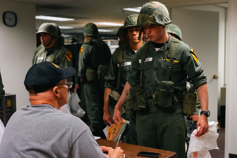 Army's 250th Birthday Parade Historical Uniform Fitting