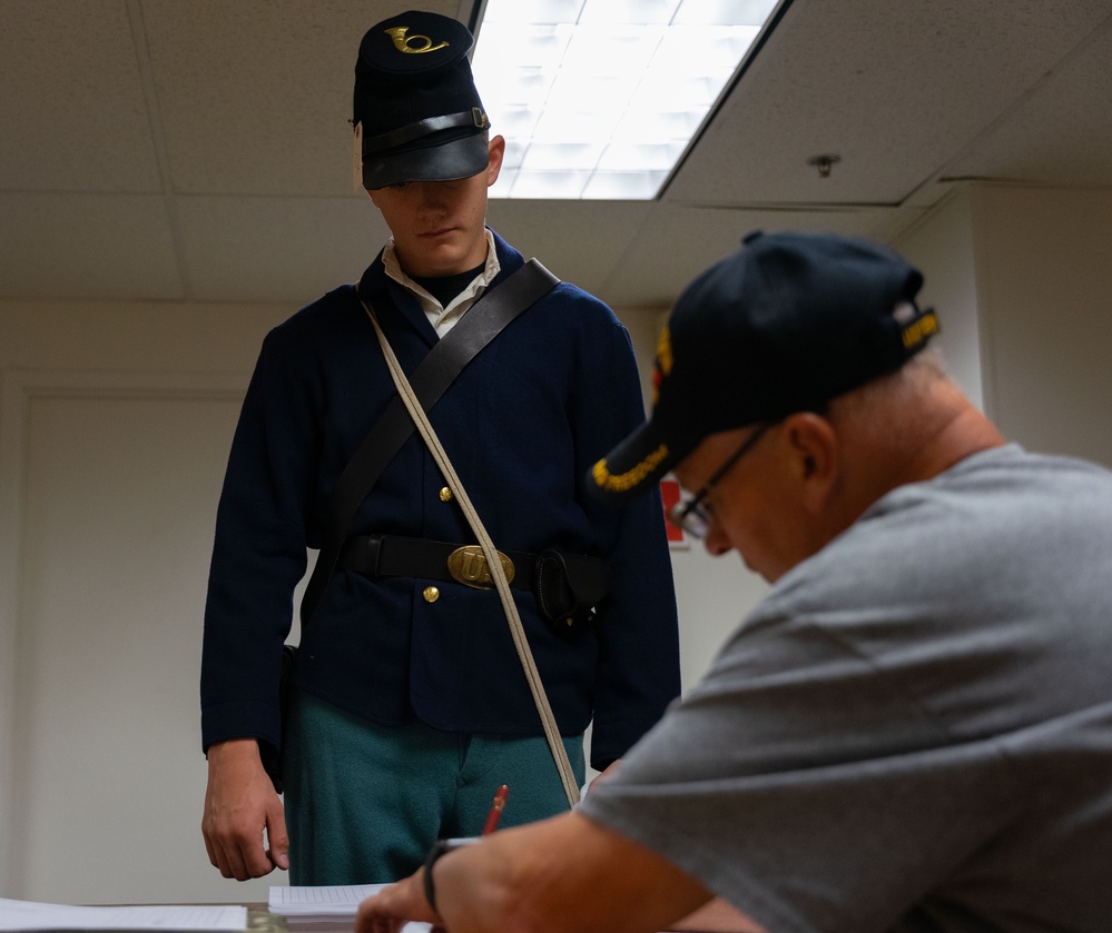 Army's 250th Birthday Parade Historical Uniform Fitting