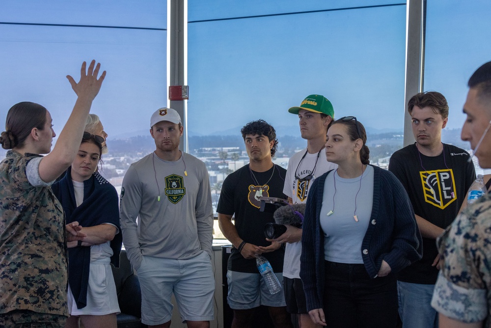 Premier Lacrosse League visits MCAS Miramar and 3rd MAW
