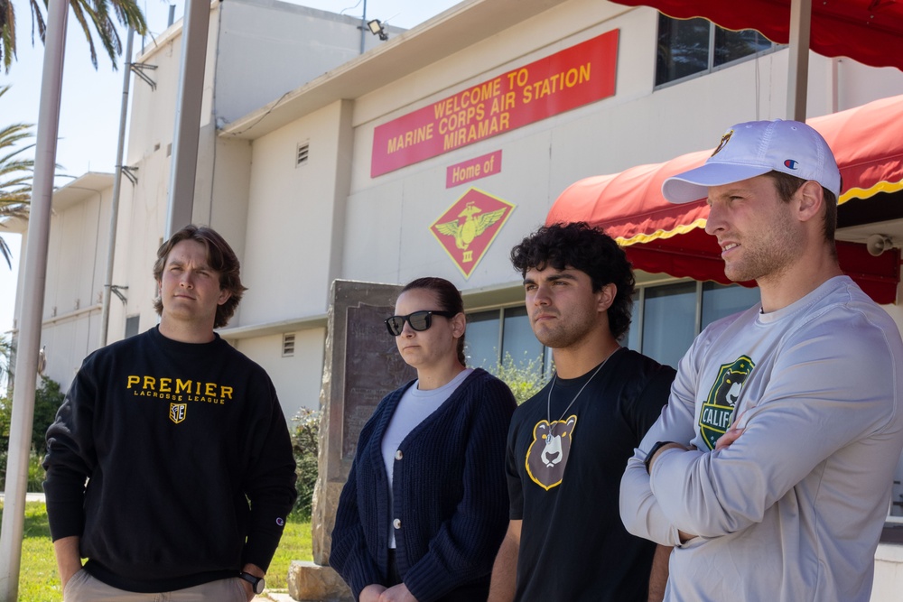 Premier Lacrosse League visits MCAS Miramar and 3rd MAW