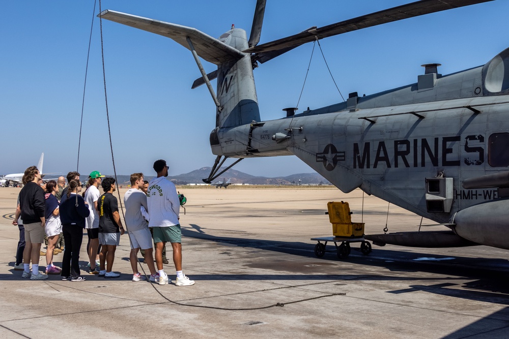 Premier Lacrosse League visits MCAS Miramar and 3rd MAW