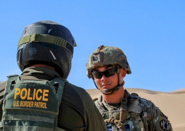 759th Military Police Battalion assists U.S. Border Patrol in Arizona