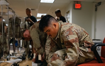 Army's 250th Birthday Parade Historical Uniform Fitting