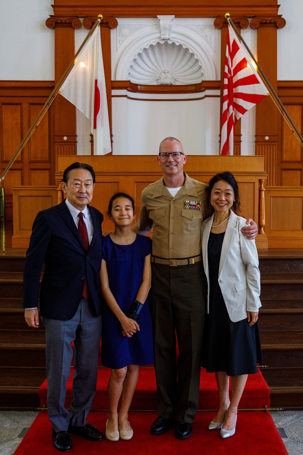 Master Gunnery Sgt. Scott McAdam Promotion