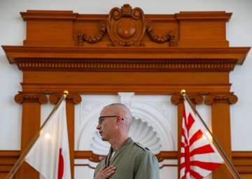 Master Gunnery Sgt. Scott McAdam Promotion