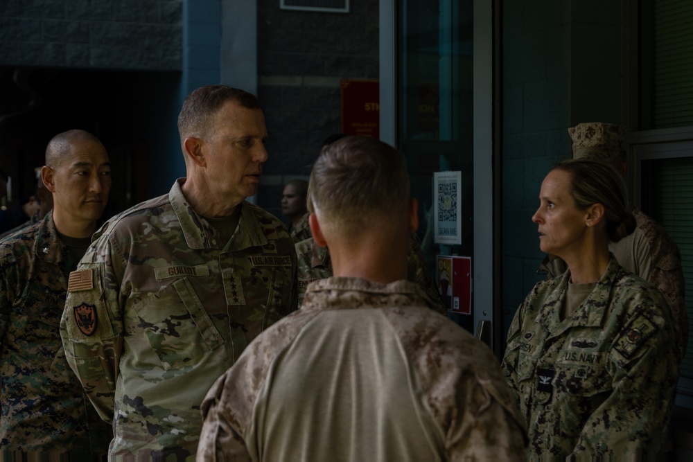 U.S. Air Force leaders visit Marines supporting Task Force 51
