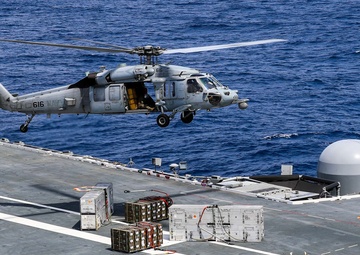 George Washington Conducts a Vertical Replenishment
