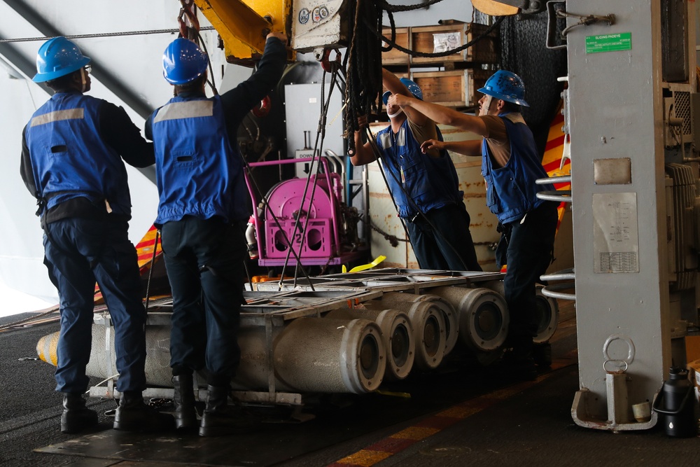 George Washington Conducts a Connected Replenishment
