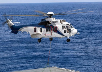 George Washington conducts a Vertical Replenishment