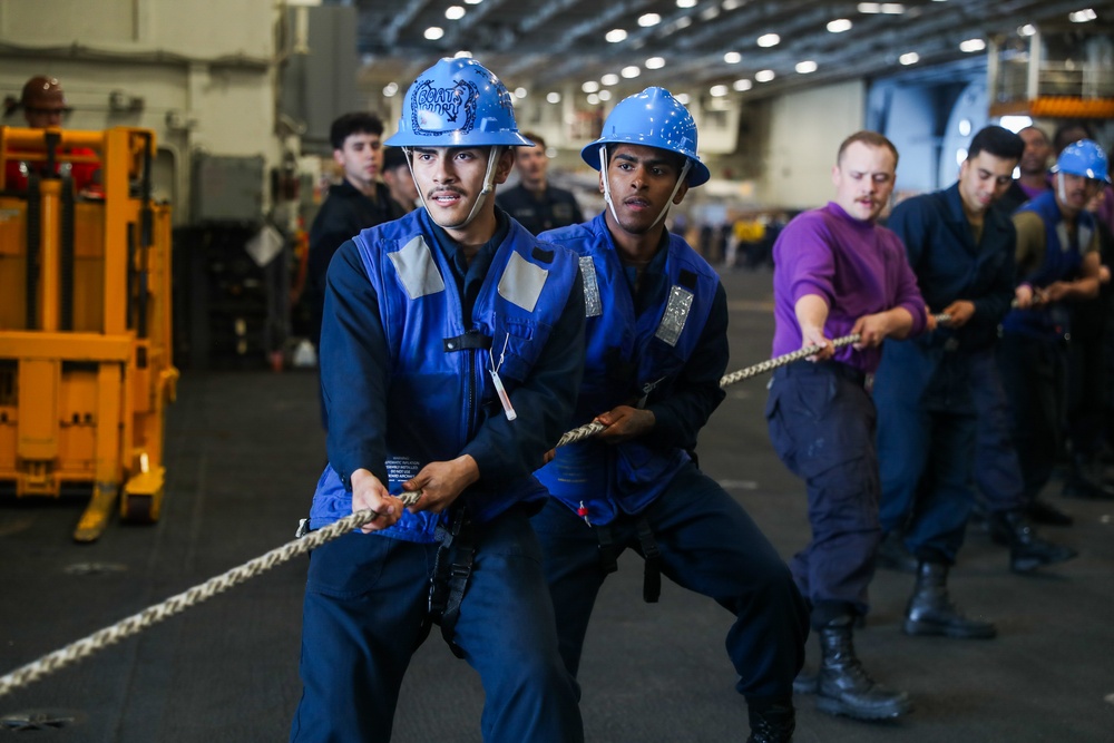 George Washington Conducts a Connected Replenishment