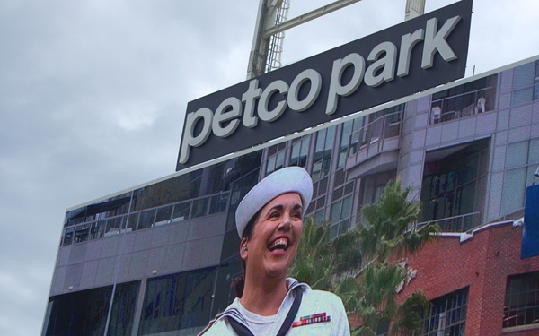 Navy Band Southwest Performs at Petco Park for Military Salute to the U.S Navy