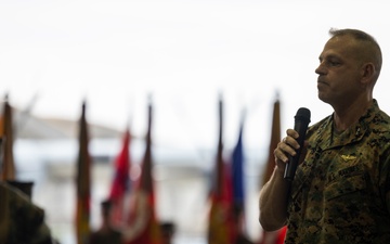 Marine Aircraft Group 12 host change of command ceremony