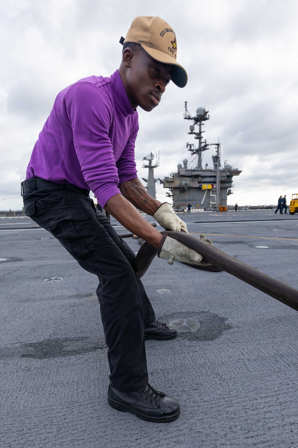 Daily Operations Aboard USS George H.W. Bush (CVN 77)