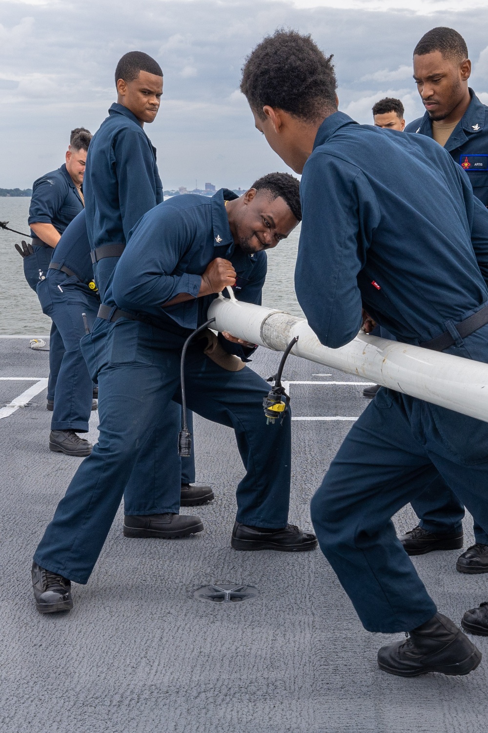 Daily Operations Aboard USS George H.W. Bush (CVN 77)