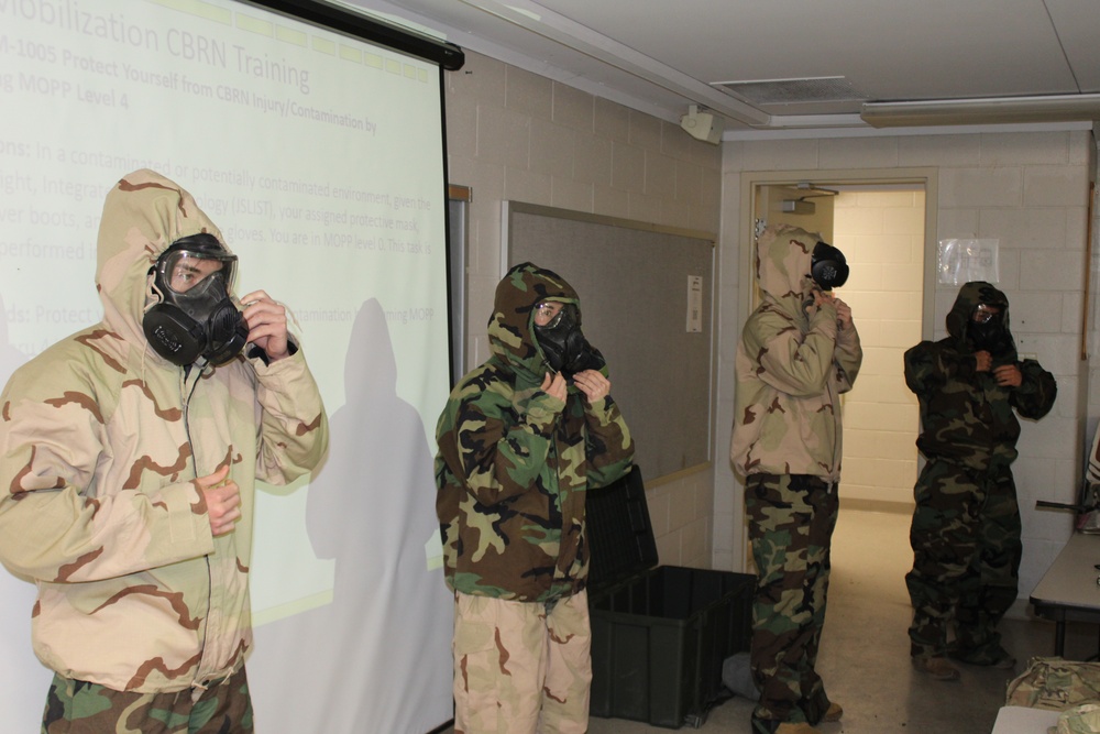 661st Engineer Construction Company Preparing for Deployment