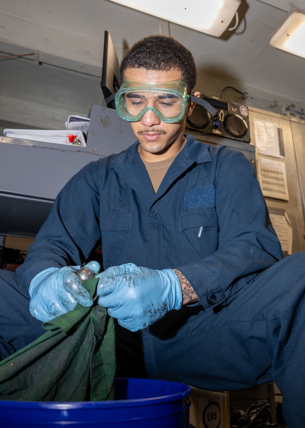 Daily Operations Aboard USS George H.W. Bush (CVN 77)