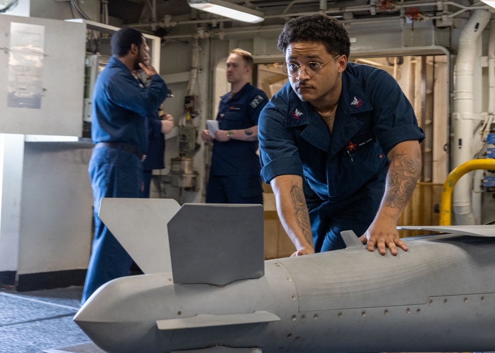 Daily Operations Aboard USS George H.W. Bush (CVN 77)