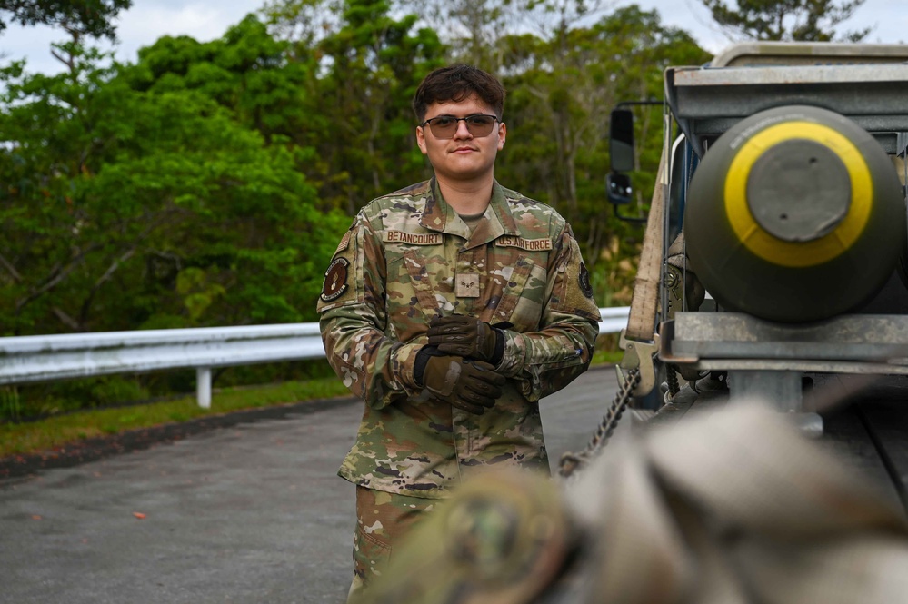 Through the fire: 18th MUNS Airmen save local national