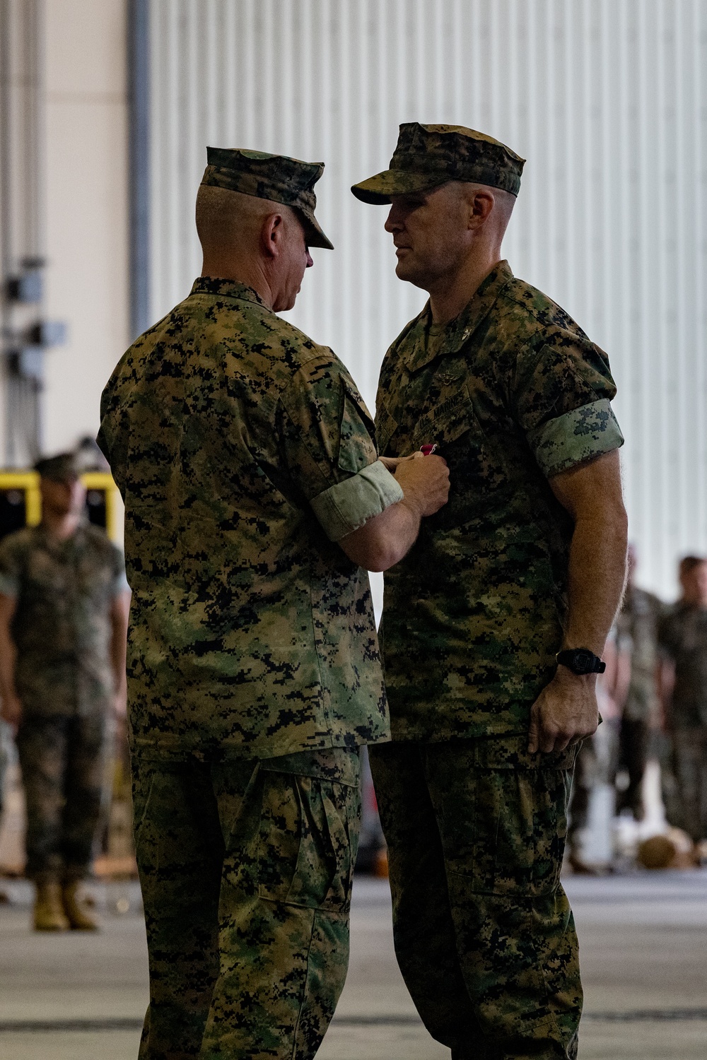MAG-12 change of command ceremony