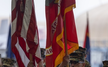 MAG-12 change of command ceremony