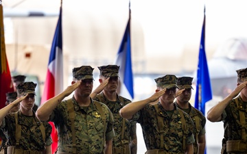 MAG-12 change of command ceremony