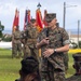 Sgt. Maj. Arebalo relinquishes post during 1st MAW relief and appointment