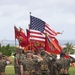 Sgt. Maj. Arebalo relinquishes post during 1st MAW relief and appointment
