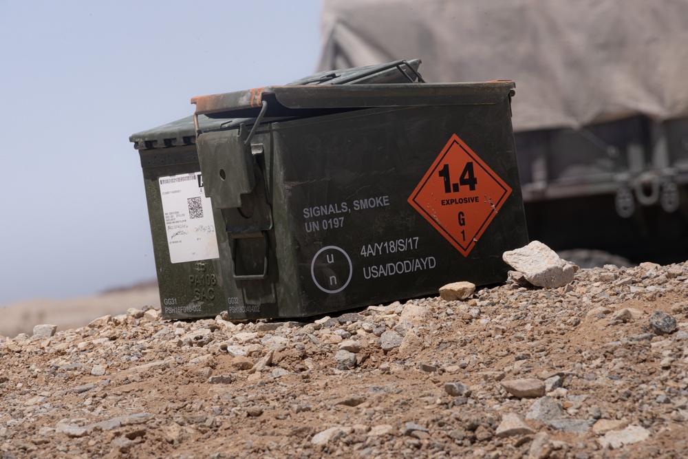 4th Law Enforcement Battalion Executes a Motorized Operations Course at ITX 3-25