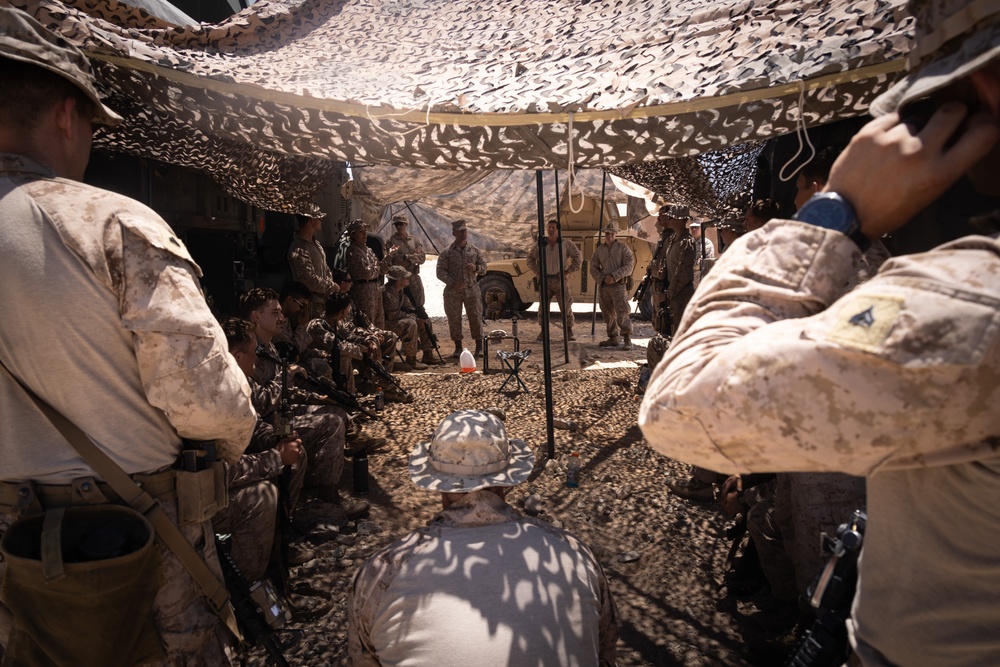 4th Law Enforcement Battalion Executes a Motorized Operations Course at ITX 3-25