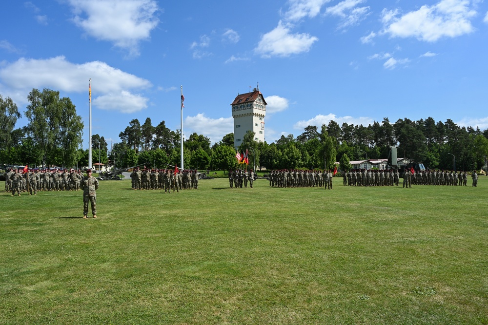 4-319th AFAR, 173rd Airborne Brigade Change of Command