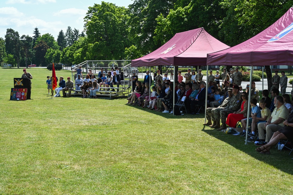 4-319th AFAR, 173rd Airborne Brigade Change of Command
