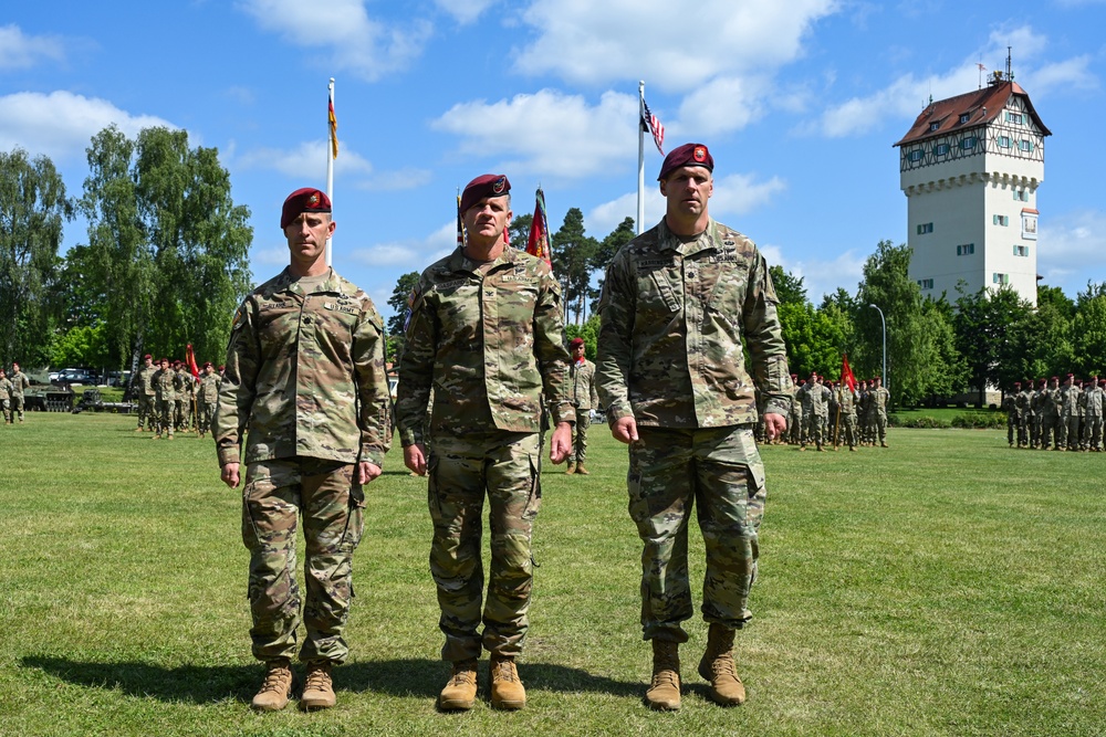 4-319th AFAR, 173rd Airborne Brigade Change of Command