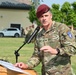 Change of Command Ceremony 1-503rd Infantry Regiment, 173rd Airborne Brigade