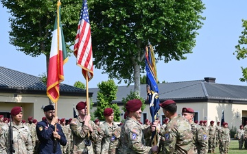 Change of Command Ceremony 1-503rd Infantry Regiment, 173rd Airborne Brigade