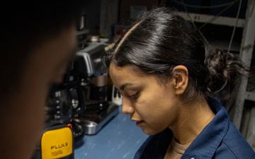 Nimitz Sailors Calibrate Electronics