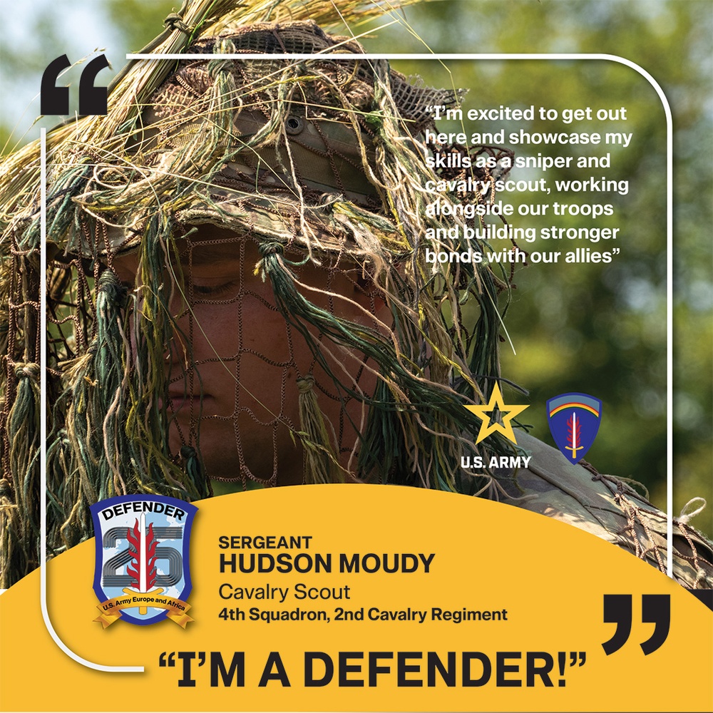 4th Squadron, 2nd Cavalry Regiment, I'M A DEFENDER', 19D Cavalry Scout in Hungary