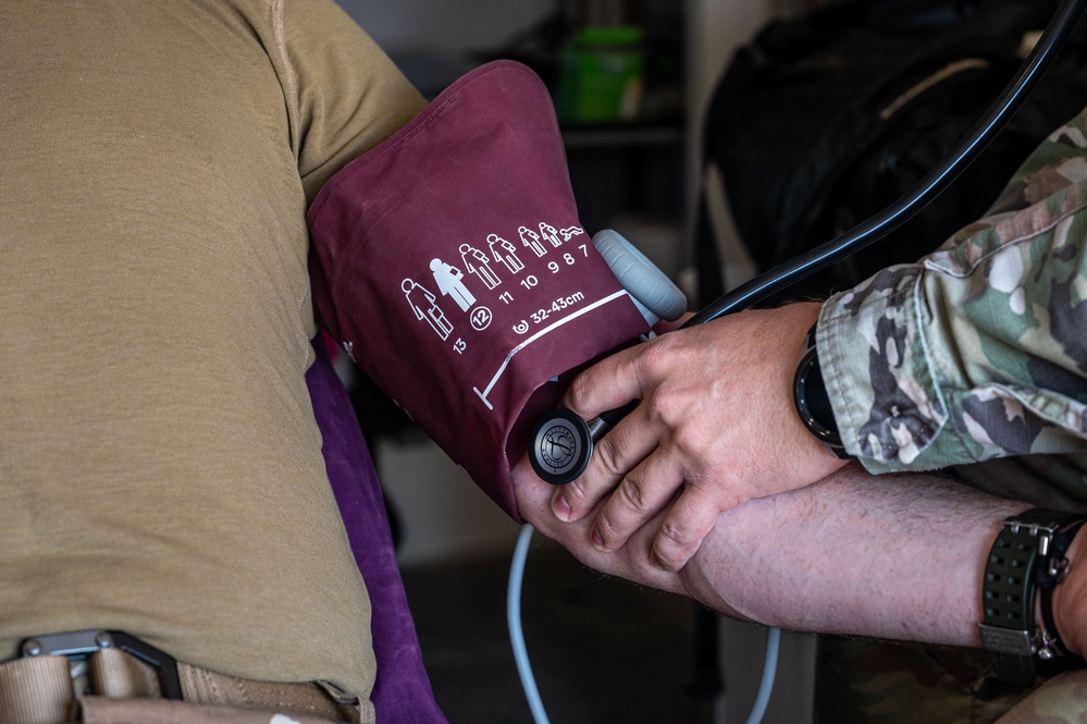 332nd Expeditionary Medical Squadron conducts ambulance operations
